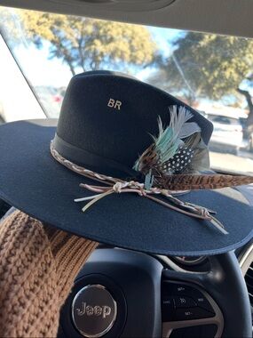Custom felt stetson hat